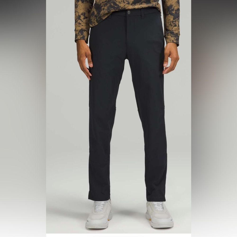Lululemon Commission Pant Slim 30" Warpstreme Obsidian Size 30